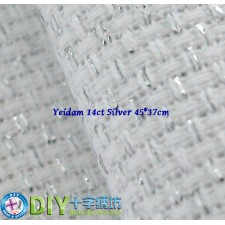 Yeidam 14 Count Aida - Silver 45*37cm